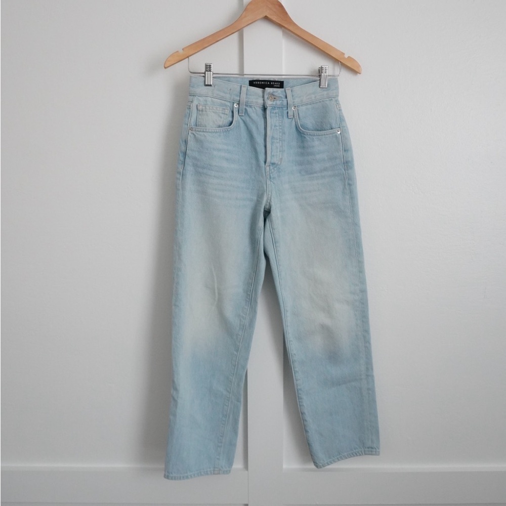 Veronica Beard Blake Classic Straight Crop Jeans